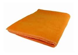 Flanela Laranja 38*58 Cm Cca Textil
